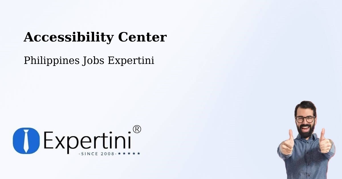 Accessibility Statement – Bulusan - Philippines Jobs Expertini