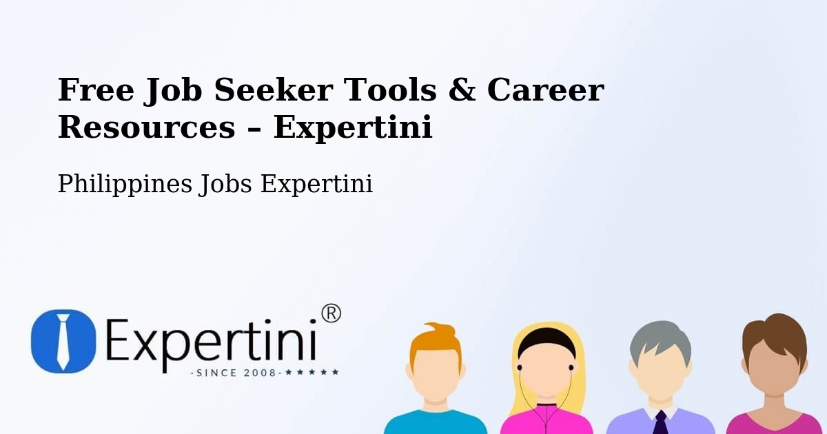 Free Job Seeker Tools & Career Resources – Bulusan - Bulusan, Philippines Jobs Expertini