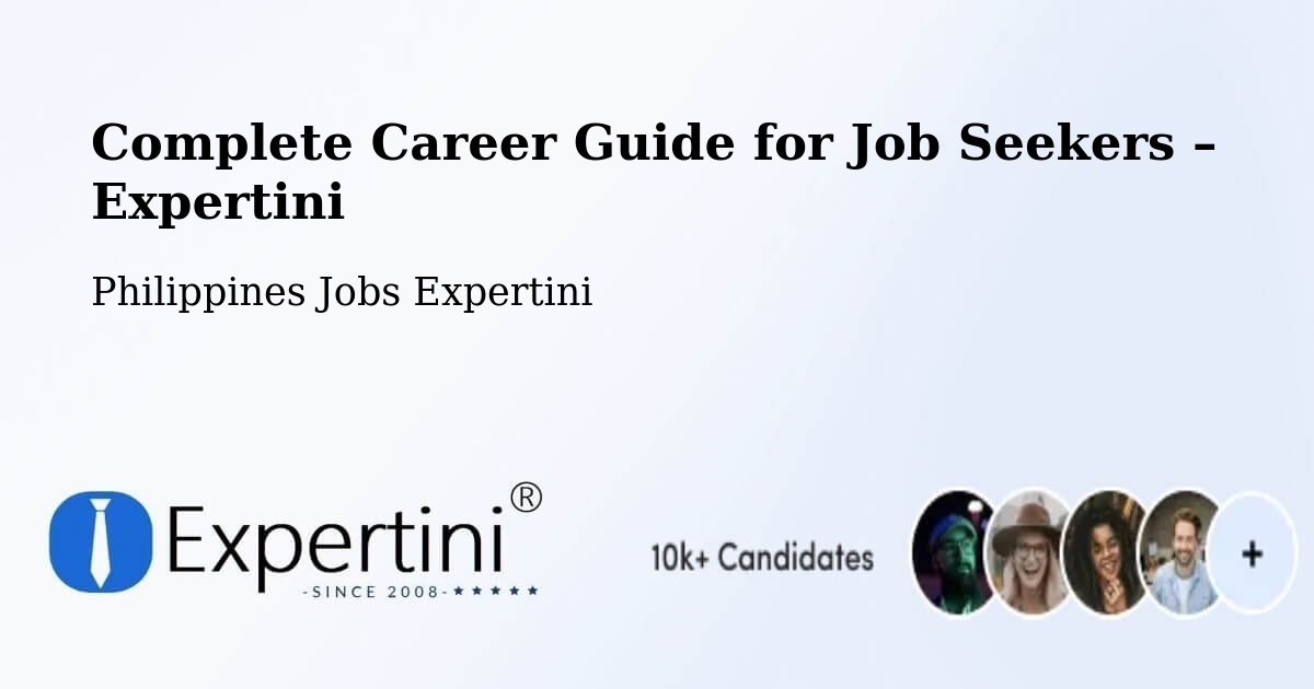 Career Guide for Job Seekers – Bulusan - Bulusan, Philippines Jobs Expertini