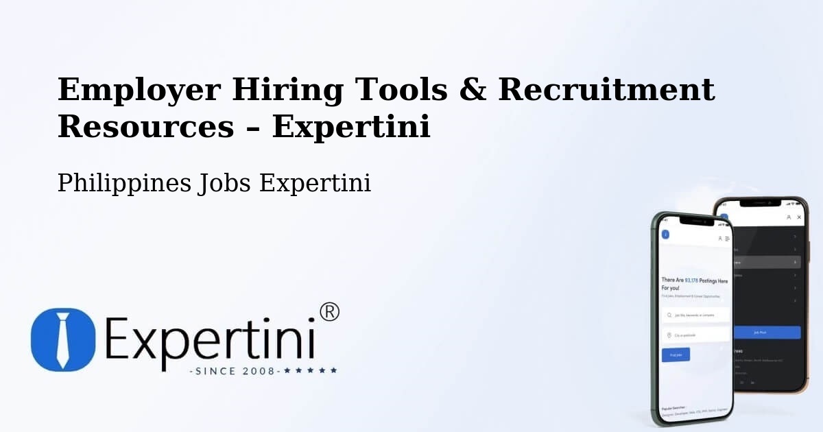 Employer Hiring Tools & Recruitment Resources – Bulusan - Bulusan, Philippines Jobs Expertini