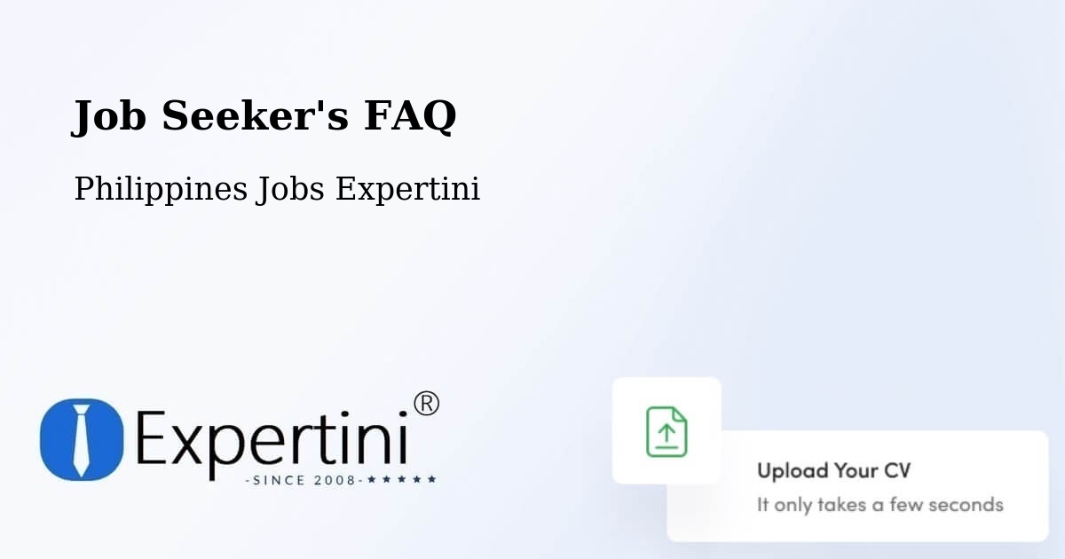 Job Seeker FAQ – Bulusan - Philippines Jobs Expertini